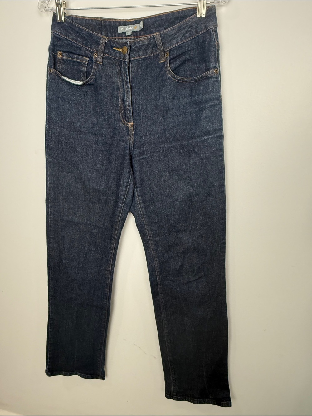 Women’s Dark Blue Straight-Leg Jeans